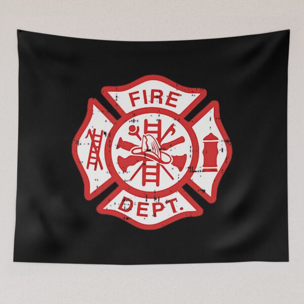 Item preview, Fire Dept 	 Hero Halloween Firefighter Fireman 	 		 designed and sold by ffjnpjhwmhb27.