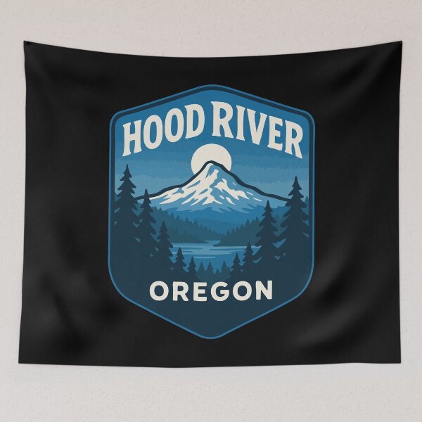 Item preview, Hood River Oregon Travel designed and sold by TomFrontierArt.