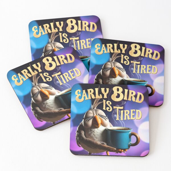 Item preview, Bird Memes - The Early Bird Gets Tired (II) designed and sold by nature. electrified..