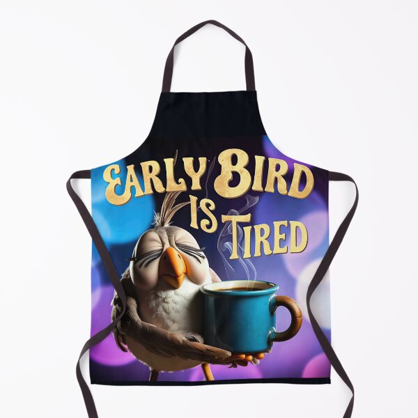 Item preview, Bird Memes - The Early Bird Gets Tired (II) designed and sold by nature. electrified..