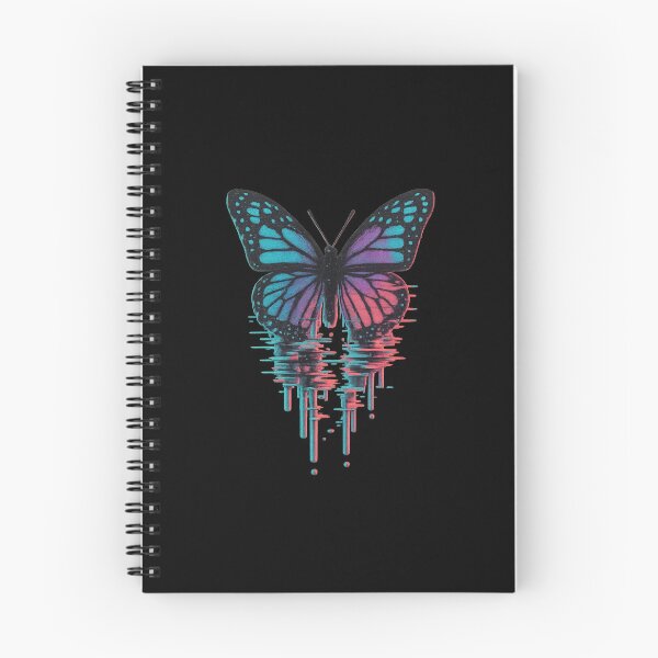 Item preview, Glitched Butterfly – Neon Distortion Digital Aesthetic designed and sold by OnPointOutfits.