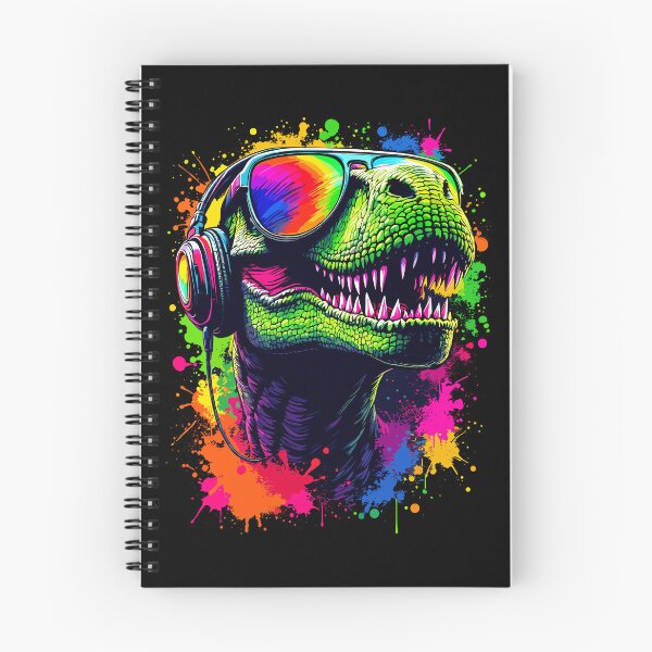 Item preview, T-Rex With Headphones designed and sold by Svenniibee.