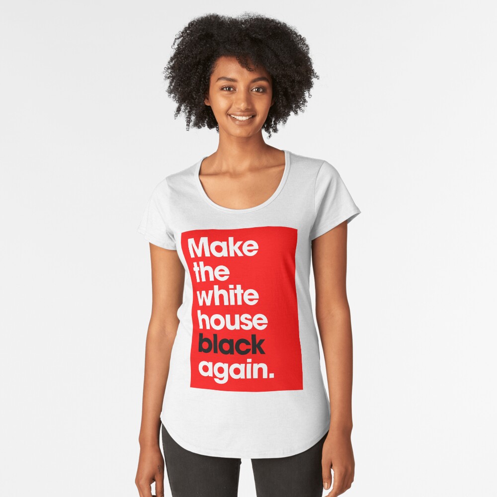 Make America Great Again (Red) Premium Scoop T-Shirt