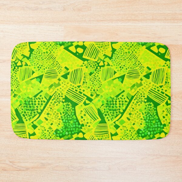 Item preview, Neon Green and Yellow Abstract Pattern designed and sold by Simplybe1.