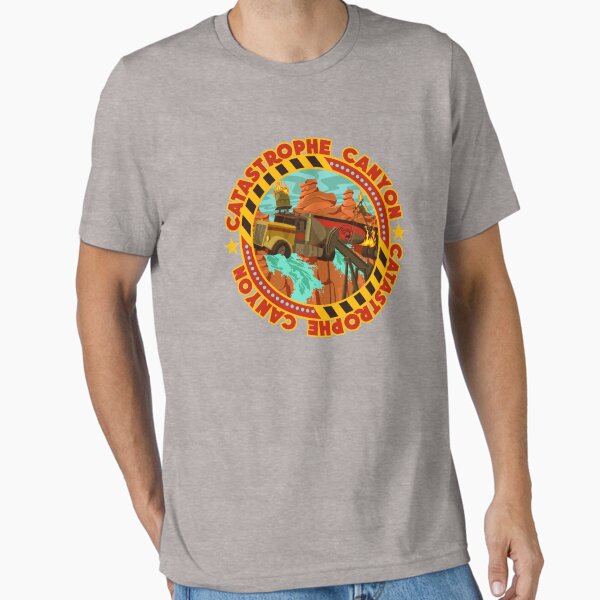 80s USA製 Catastrophe Canyon T-shirt M Studio Backlot Tour - Catastrophe Canyon