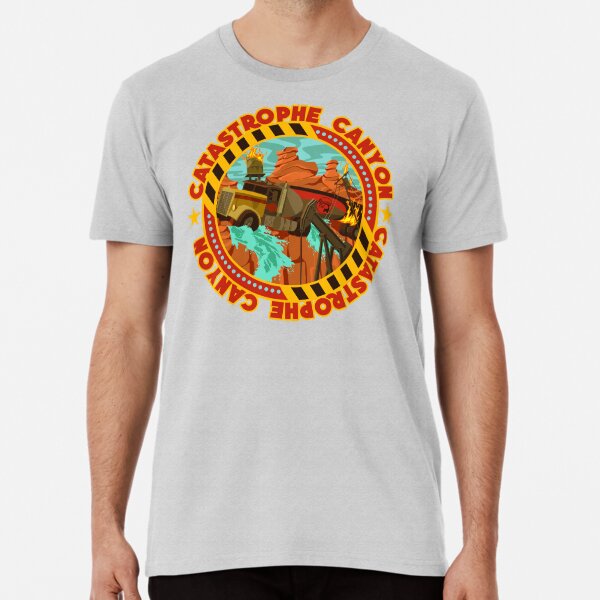 Studio Backlot Tour - Catastrophe Canyon Premium T-Shirt