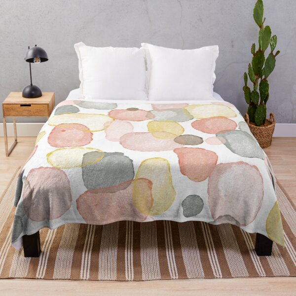 Item preview, Boho Abstract Watercolor Shapes Pattern designed and sold by Farissa Designs.