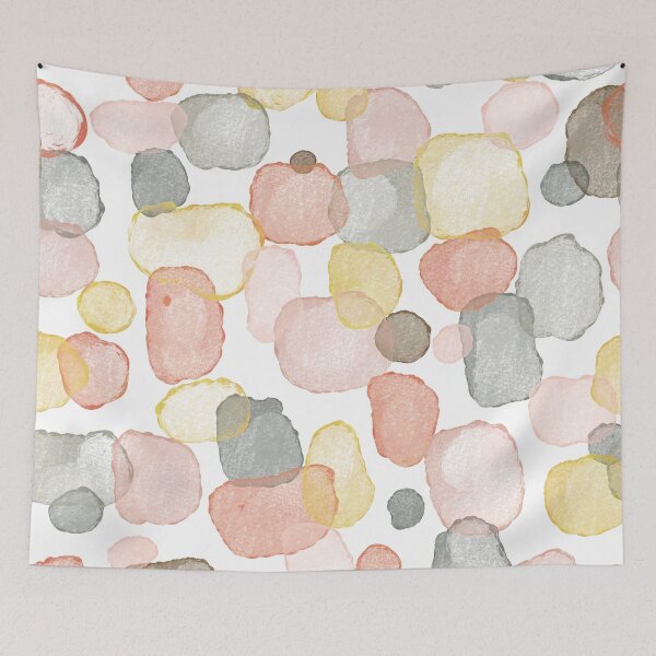 Item preview, Boho Abstract Watercolor Shapes Pattern designed and sold by Farissa Designs.