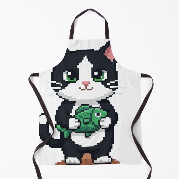 Item preview, Cat with fish designed and sold by matthijs309.