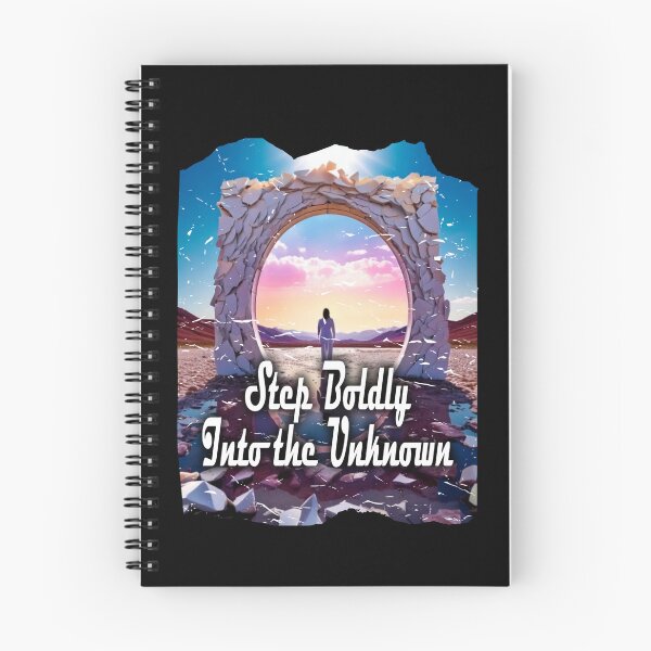 Item preview, Step Boldly Into The Unknown Design #1485 designed and sold by topzmart.