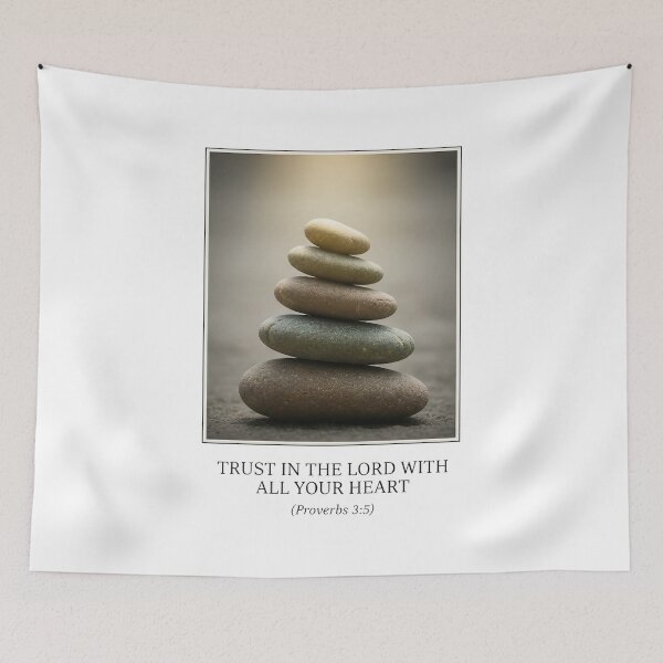 Item preview, Proverbs 3:5 Trust in the Lord with All Your Heart Art. designed and sold by loveandlightrb.