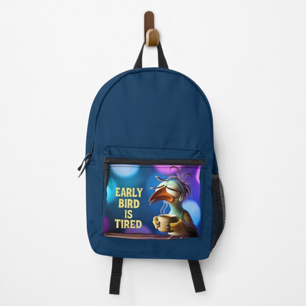 Item preview, Bird Memes - The Early Bird Gets Tired (III) designed and sold by nature. electrified..