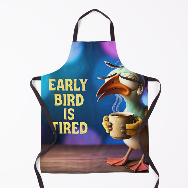 Item preview, Bird Memes - The Early Bird Gets Tired (III) designed and sold by nature. electrified..