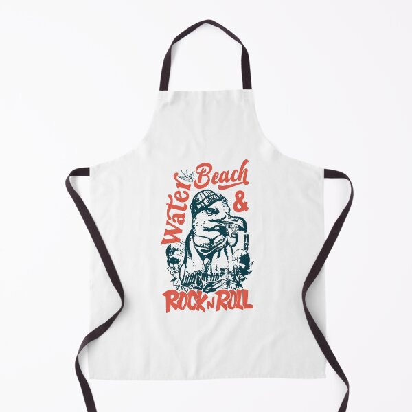 Item preview, Water, Beach and Rock n Roll; designed and sold by StickerApe.