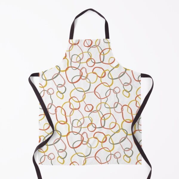 Item preview, Boho Abstract Organic Shapes Outline Pattern designed and sold by Farissa Designs.