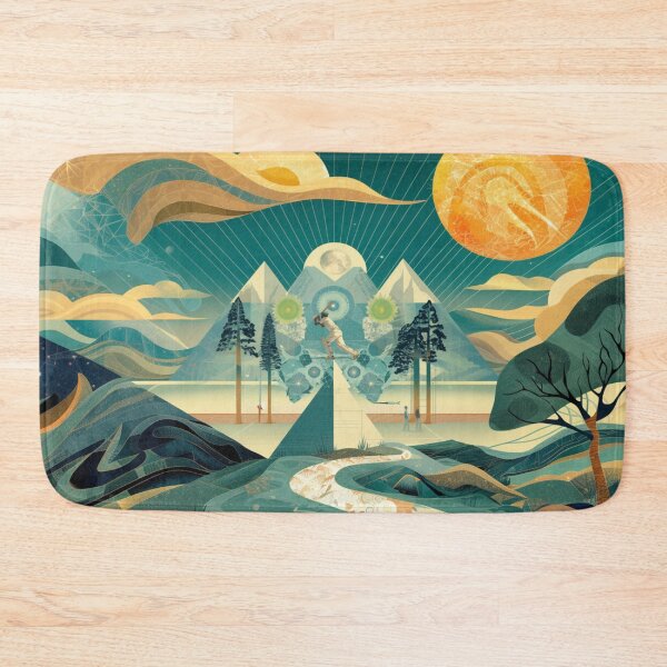 Item preview, Cricket amidst geometric patterns Art Inspired By Nature And The Active Outdoors designed and sold by CDC40.