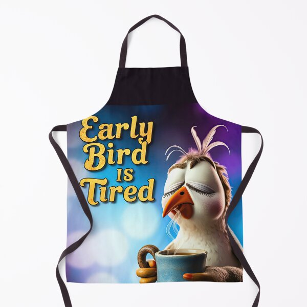 Item preview, Bird Memes - The Early Bird Gets Tired (IV) designed and sold by nature. electrified..
