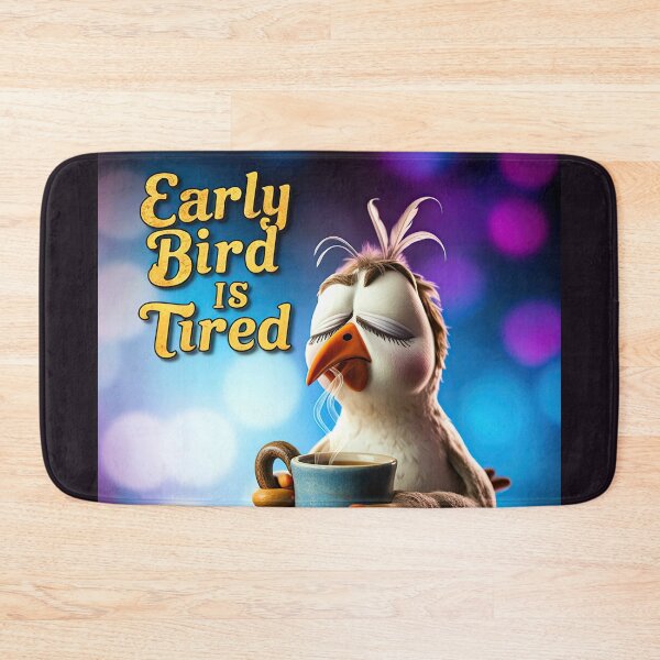 Item preview, Bird Memes - The Early Bird Gets Tired (IV) designed and sold by nature. electrified..