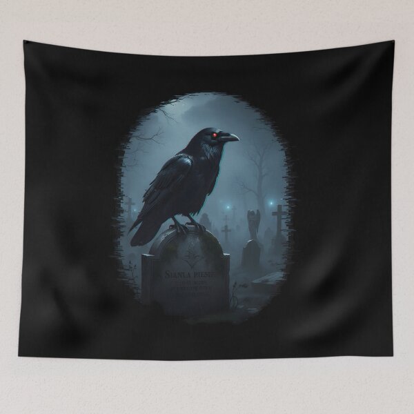 Item preview, The Gothic Raven designed and sold by Dhenin Studio.