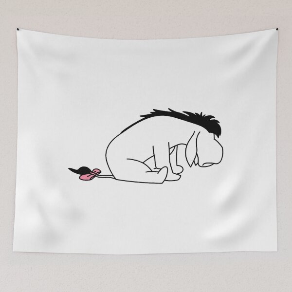 Item preview, Sad Donkey Outline   	 designed and sold by jugwozuueb3.