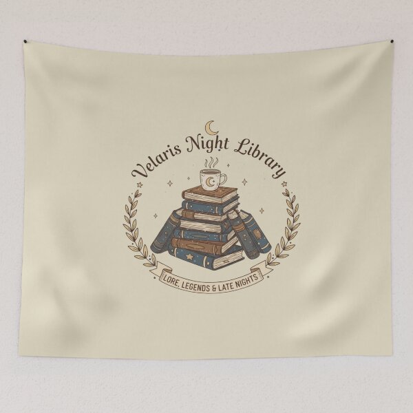 Item preview, A court of thorns and roses - acotar - Velaris night library designed and sold by NomiBee.