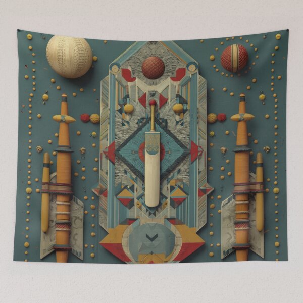 Item preview, Cricket amidst geometric patterns Art Inspired By Nature And The Active Outdoors designed and sold by CDC40.