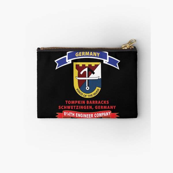Item preview, Ejército - 814.ª Compañía de Ingenieros - Schwetzingen, Alemania. Cinta, Cuartel Tompkins X 300 designed and sold by Military Insignia Products.