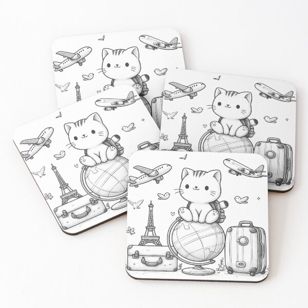 Item preview, Adventure Cat Travel Manifest designed and sold by Ascend777.