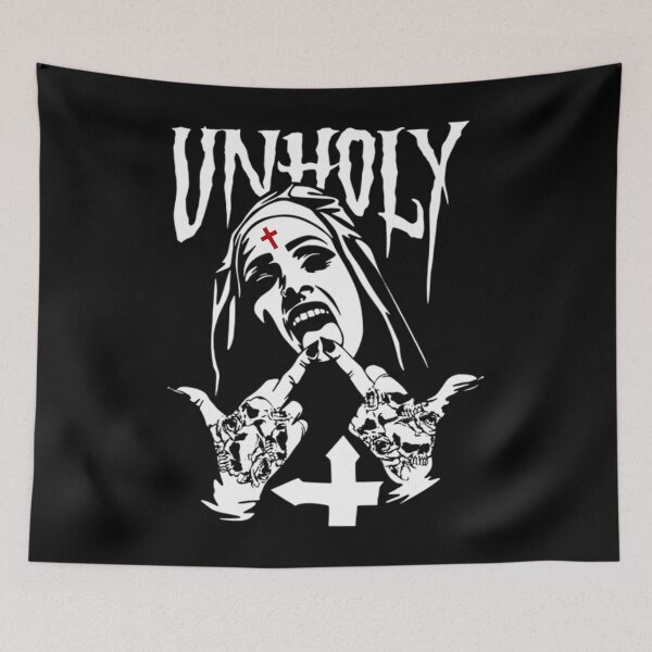 Item preview, Funny Unholy Nun Pullover 		 designed and sold by hvsrnzsipt47.