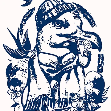Artwork thumbnail, Seagull; by StickerApe