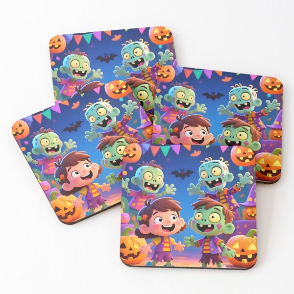 Item preview, Zombie and Girl Halloween  designed and sold by AnnuMerch.