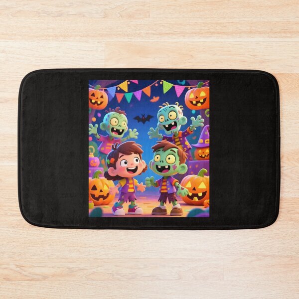 Item preview, Zombie and Girl Halloween  designed and sold by AnnuMerch.