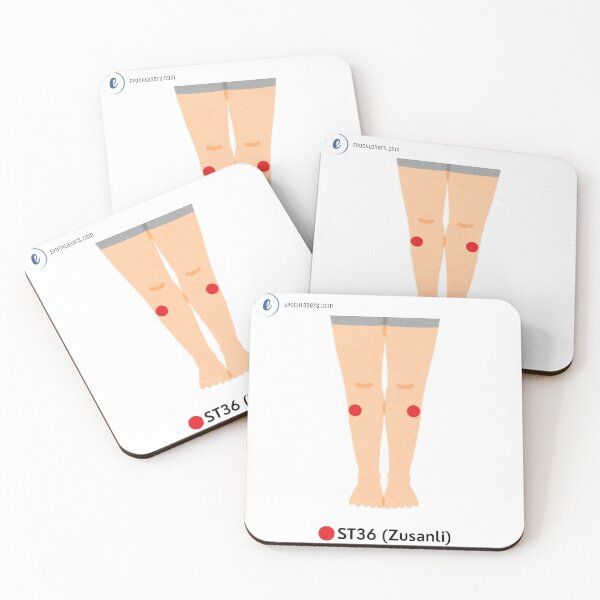 Item preview, ST36 – Zusanli ("Leg Three Miles") Acupressure Point Chart designed and sold by Epoch-Lasers.