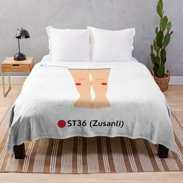 Item preview, ST36 – Zusanli ("Leg Three Miles") Acupressure Point Chart designed and sold by Epoch-Lasers.
