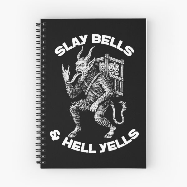 Item preview, Krampus Slay Bells and Hell Yells Horror Art designed and sold by Victor Shadehorn.