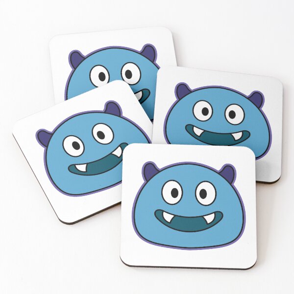 Item preview, Cartoon Style Halloween Bluish Monster designed and sold by Brainstorming99.