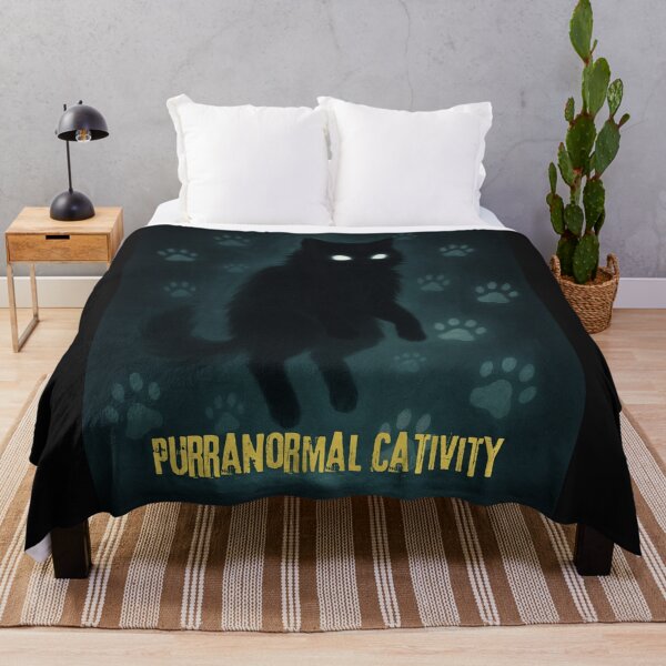 Item preview, Purranormal Cativity - Halloween Cat - Cat Lovers designed and sold by Feliciano3.