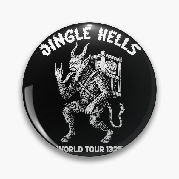 Artikelvorschau, Jingle Hells Krampus World Tour Gothic Art entworfen und verkauft von Victor Shadehorn.