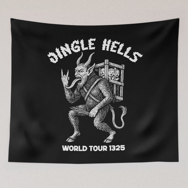 Item preview, Jingle Hells Krampus World Tour Gothic Art designed and sold by Victor Shadehorn.