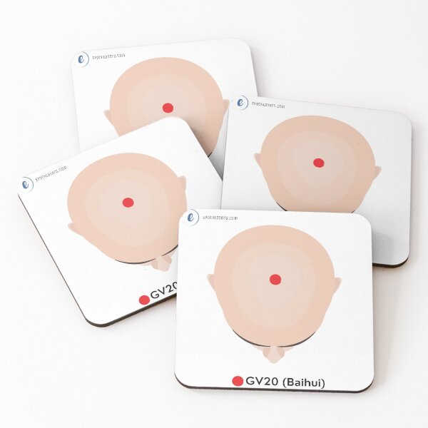 Item preview, GV20 – Baihui ("Hundred Meetings") Epoch Lasers Acupoint Chart designed and sold by Epoch-Lasers.