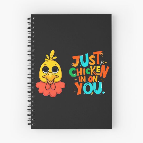 Aperçu de l'œuvre T-shirt drôle et mignon avec un jeu de mots sur le poulet créée et vendue par GiftLore Studio.