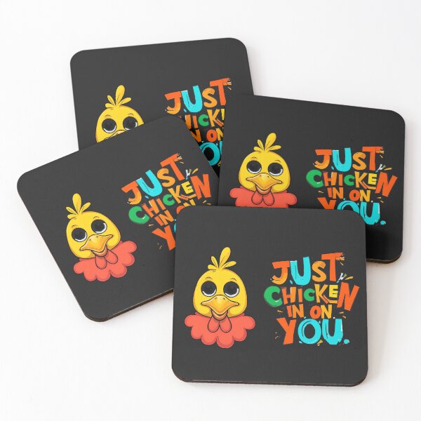 Item preview, Just Chicken In On You – Funny Cute Chicken Pun T-Shirt designed and sold by GiftLore Studio.