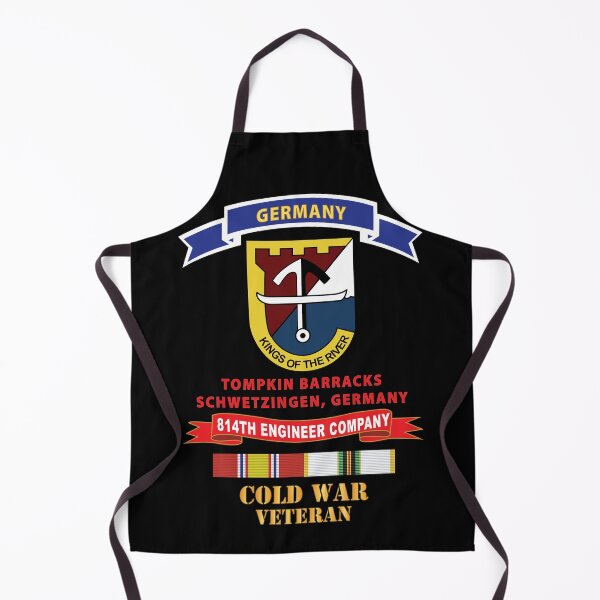 Item preview, Army - 814th Engineer Company - Schwetzingen, Germany Tab- Ribbon, Tompkins Barracks, COLD WAR Vet X 300 designed and sold by Military Insignia Products.