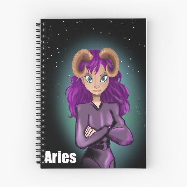 Item preview, Aries Zodiac Goddess – Fiery Astrology Art designed and sold by summerspirit.