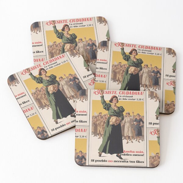Item preview, WWI propaganda style poster – Resist, citizen! designed and sold by Demiurgos-Art.