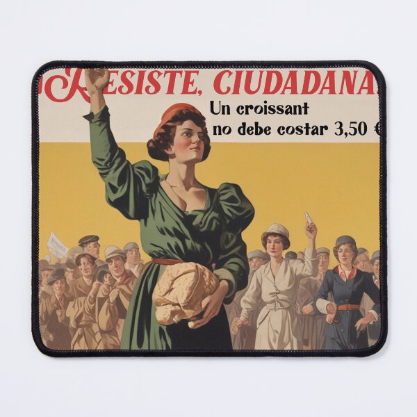 Item preview, WWI propaganda style poster – Resist, citizen! designed and sold by Demiurgos-Art.