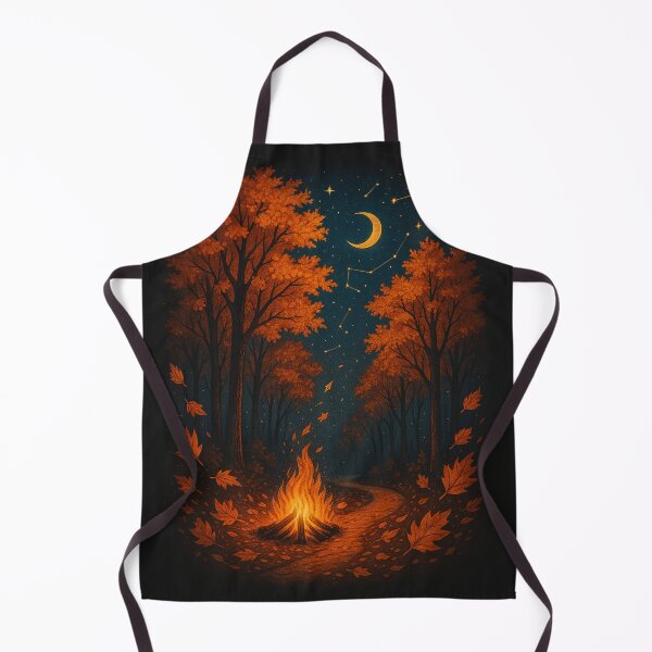 Item preview, Autumn Night Fireside designed and sold by Painted Moon by Luna Bee™.