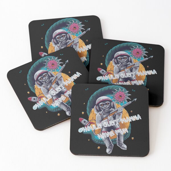 Item preview, Ghouls Just Wanna Have Fun | Space Horror Astronaut Design. designed and sold by Brightstudio00.