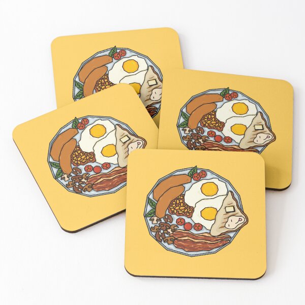 Item preview, ALL DAY BREKKIE, All Day Happy designed and sold by KooKiKornr.