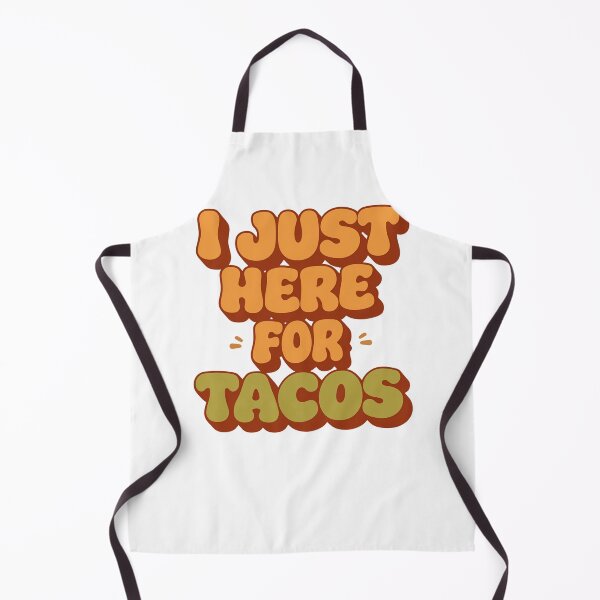 Item preview, I’m Just Here For The Tacos T-Shirt | Funny Taco Tuesday Foodie Tee for Party Lovers designed and sold by GAIDREDA.